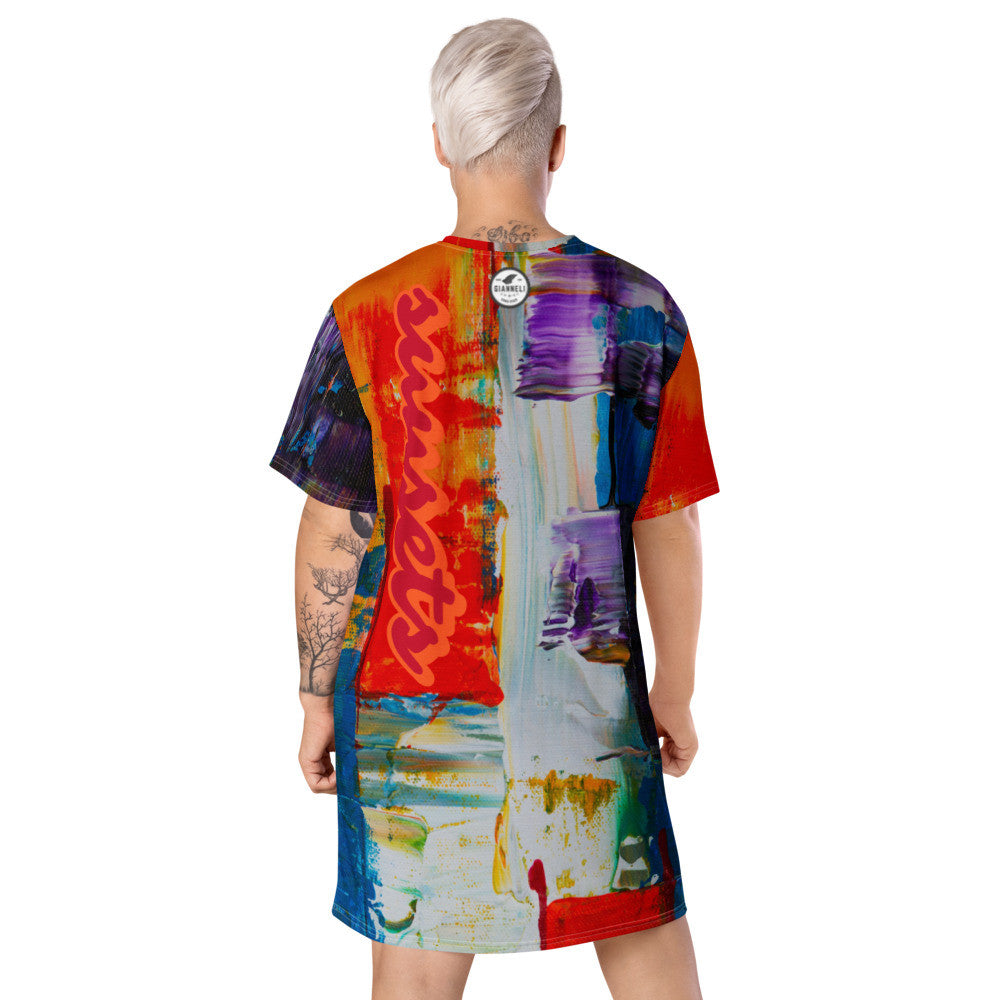 SUNSETS T-shirt Dress by Gianneli