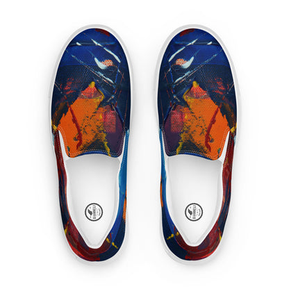 Gianneli Colours Men’s Slip-on Canvas Shoes