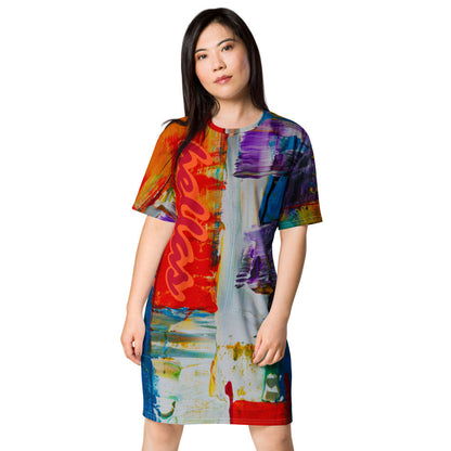 SUNSETS T-shirt Dress by Gianneli