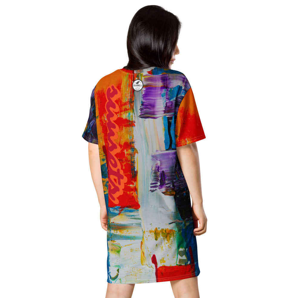 SUNSETS T-shirt Dress by Gianneli