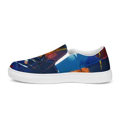 Gianneli Colours Men’s Slip-on Canvas Shoes