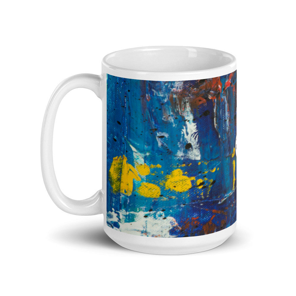 Gianneli Colours White Glossy Mug