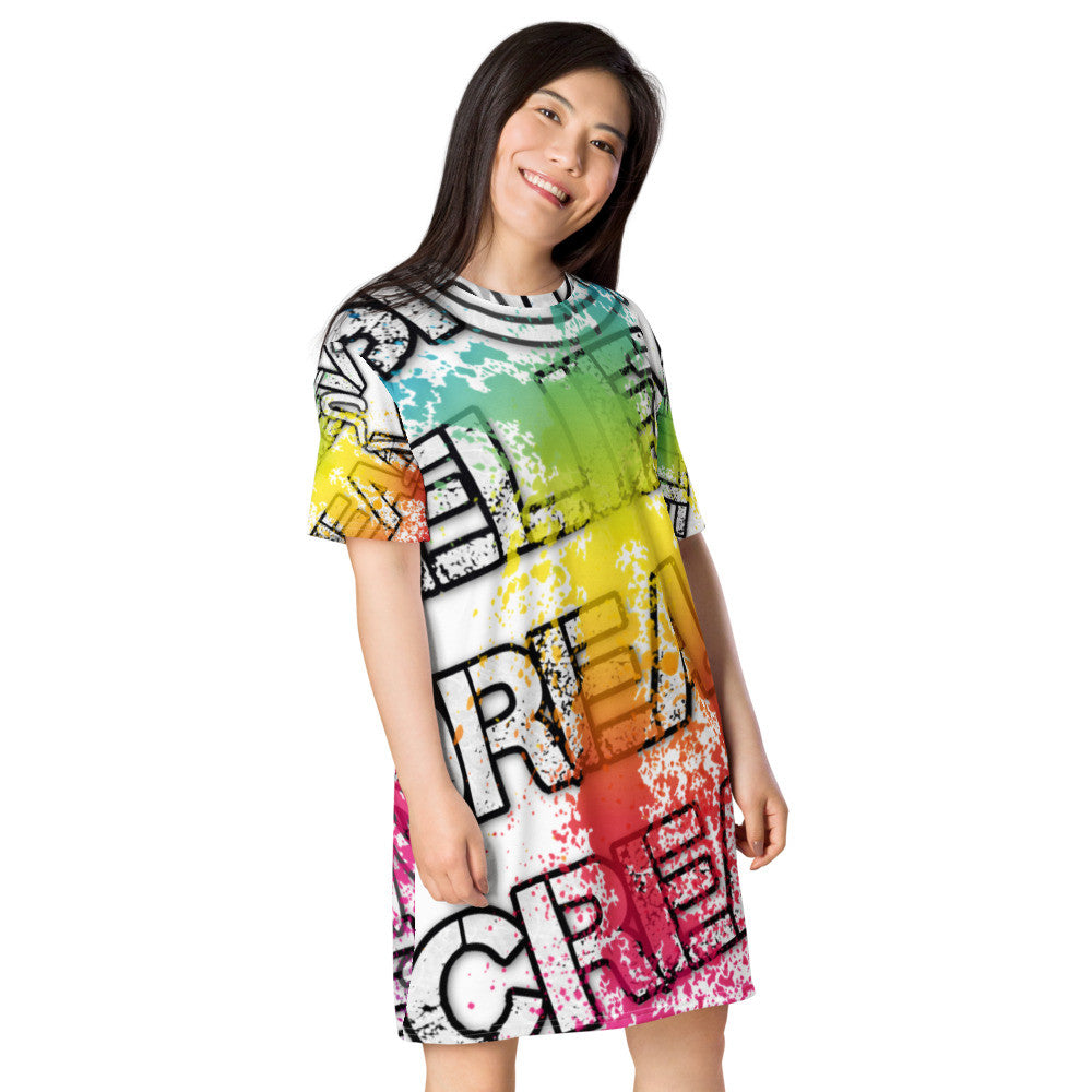 INSPIRATION T-shirt Dress by Gianneli