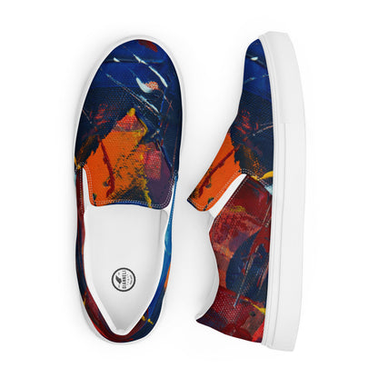 Gianneli Colours Men’s Slip-on Canvas Shoes