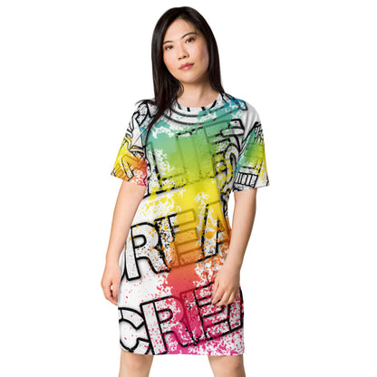 INSPIRATION T-shirt Dress by Gianneli