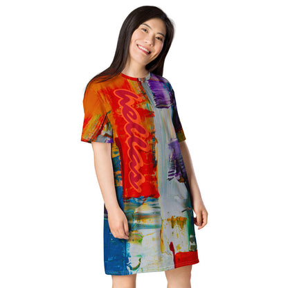 SUNSETS T-shirt Dress by Gianneli