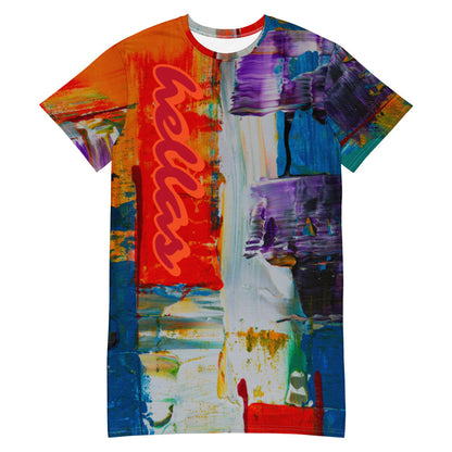 SUNSETS T-shirt Dress by Gianneli