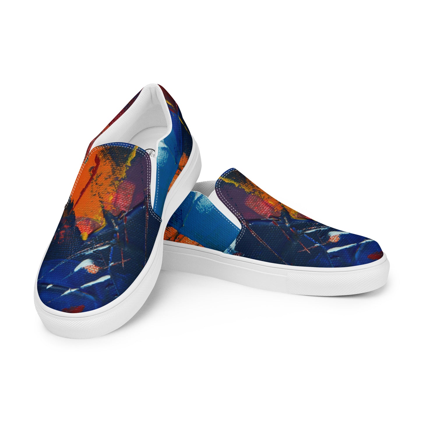 Gianneli Colours Men’s Slip-on Canvas Shoes