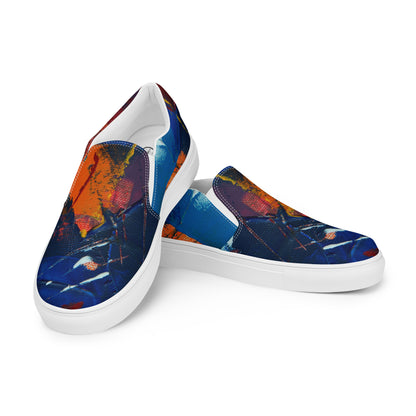 Gianneli Colours Men’s Slip-on Canvas Shoes
