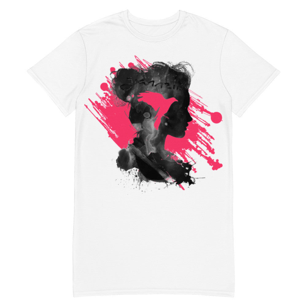 THE DOVE T-shirt Dress by Gianneli