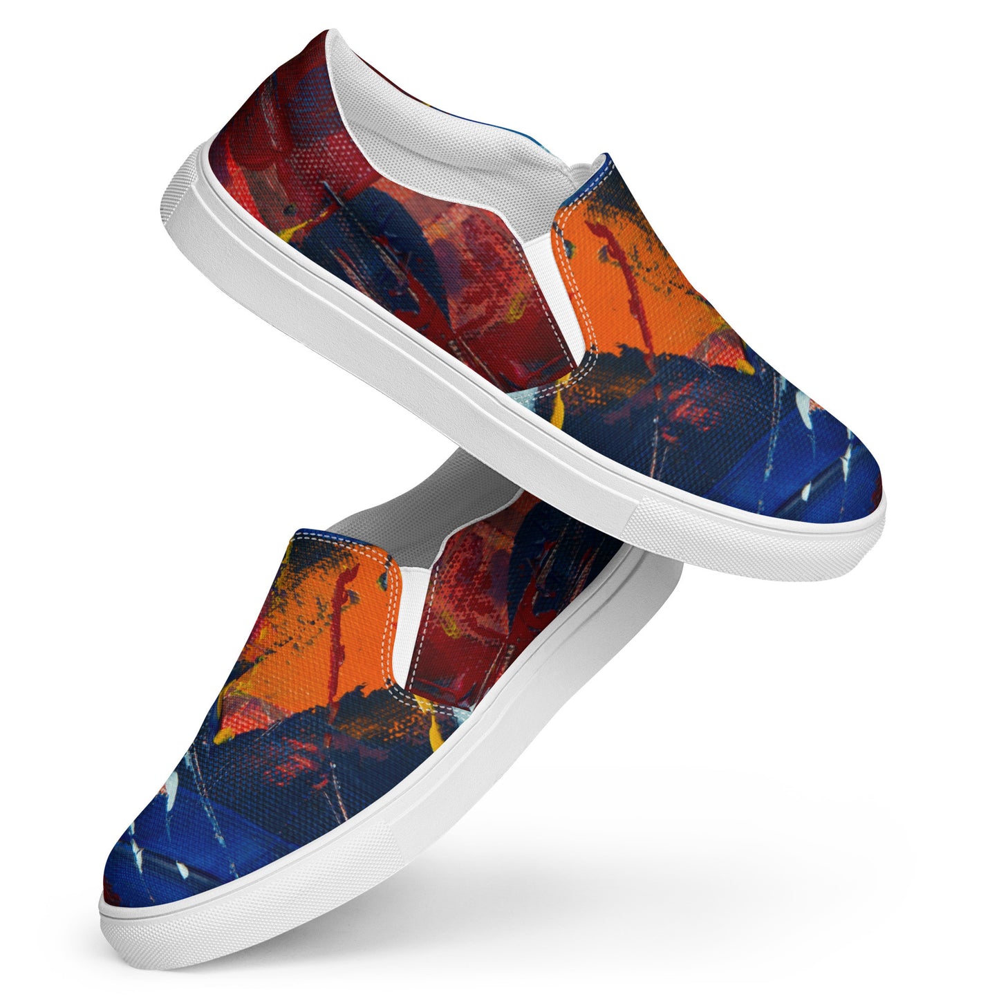 Gianneli Colours Men’s Slip-on Canvas Shoes