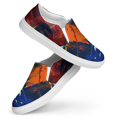 Gianneli Colours Men’s Slip-on Canvas Shoes