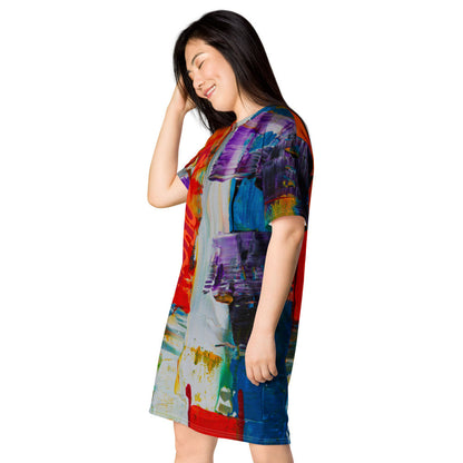 SUNSETS T-shirt Dress by Gianneli