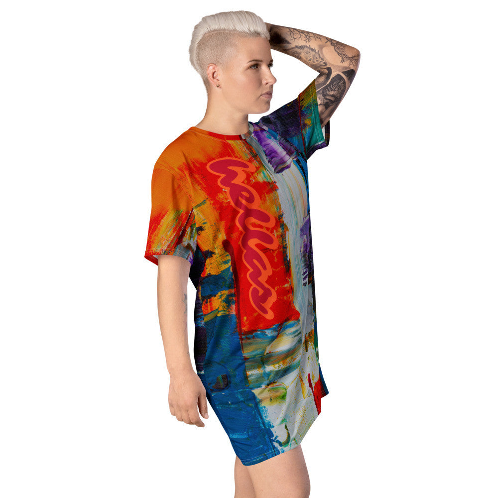 SUNSETS T-shirt Dress by Gianneli