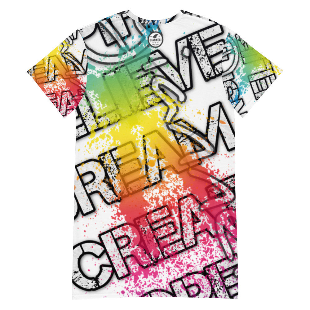 INSPIRATION T-shirt Dress by Gianneli