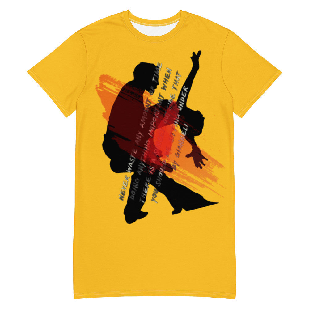 SUNSETS T-shirt dress by Gianneli
