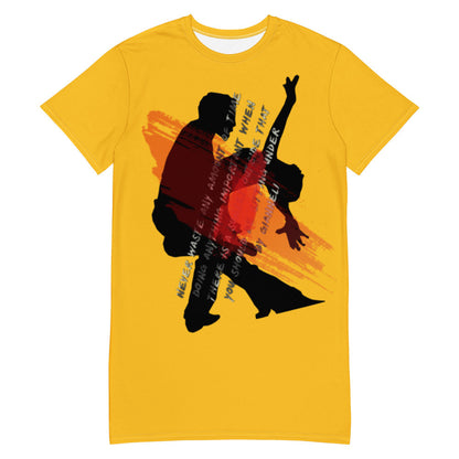 SUNSETS T-shirt dress by Gianneli
